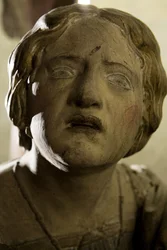 Calvaire, détail de Marie-Madeleine